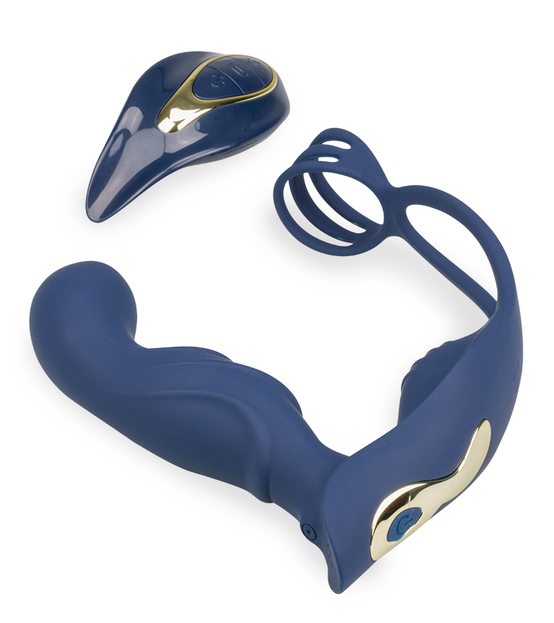 June cock ring and prostate massager