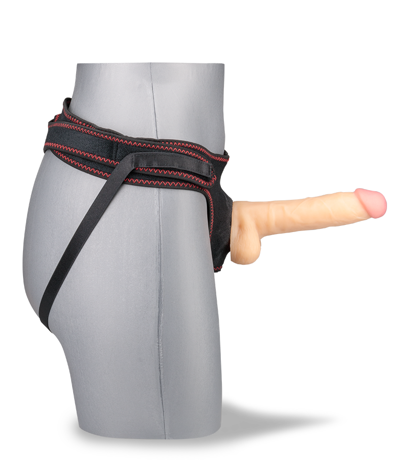 Jupiter realistic suction cup strap on dildo