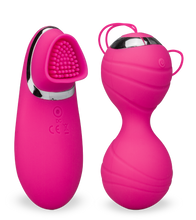 Load image into Gallery viewer, Kegel balls with vibrating remote control