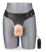 Load image into Gallery viewer, Landon extra-large vibrating strap-on dildo