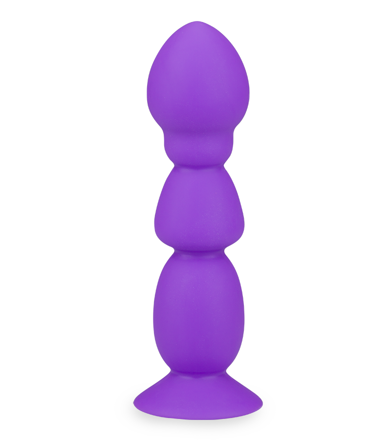 Large beaded anal dildo