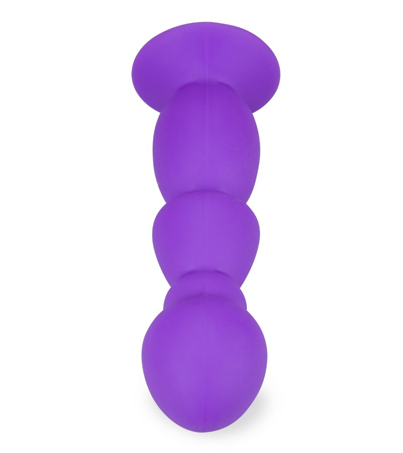 Large beaded anal dildo