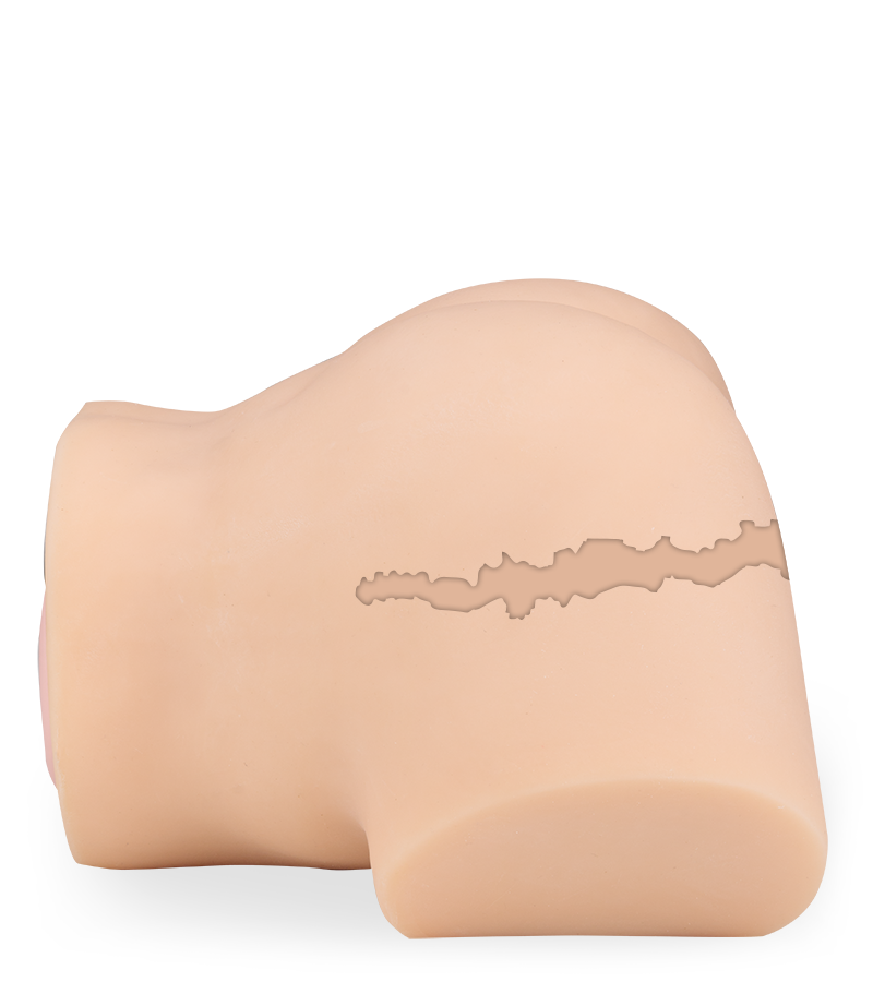 Lauren sucking and vibrating ass masturbator 9 lb