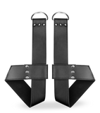 Leather Wrist Restraints for Bondage Play