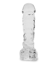 Load image into Gallery viewer, Leo realistic glass dildo