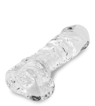 Load image into Gallery viewer, Leo realistic glass dildo