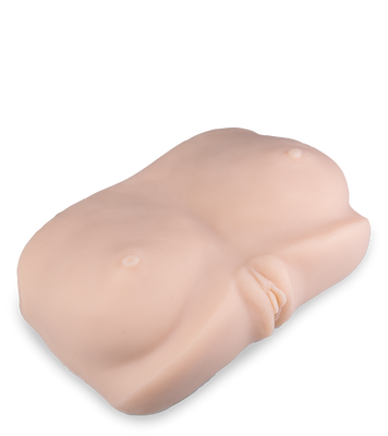 Leta breast masturbator