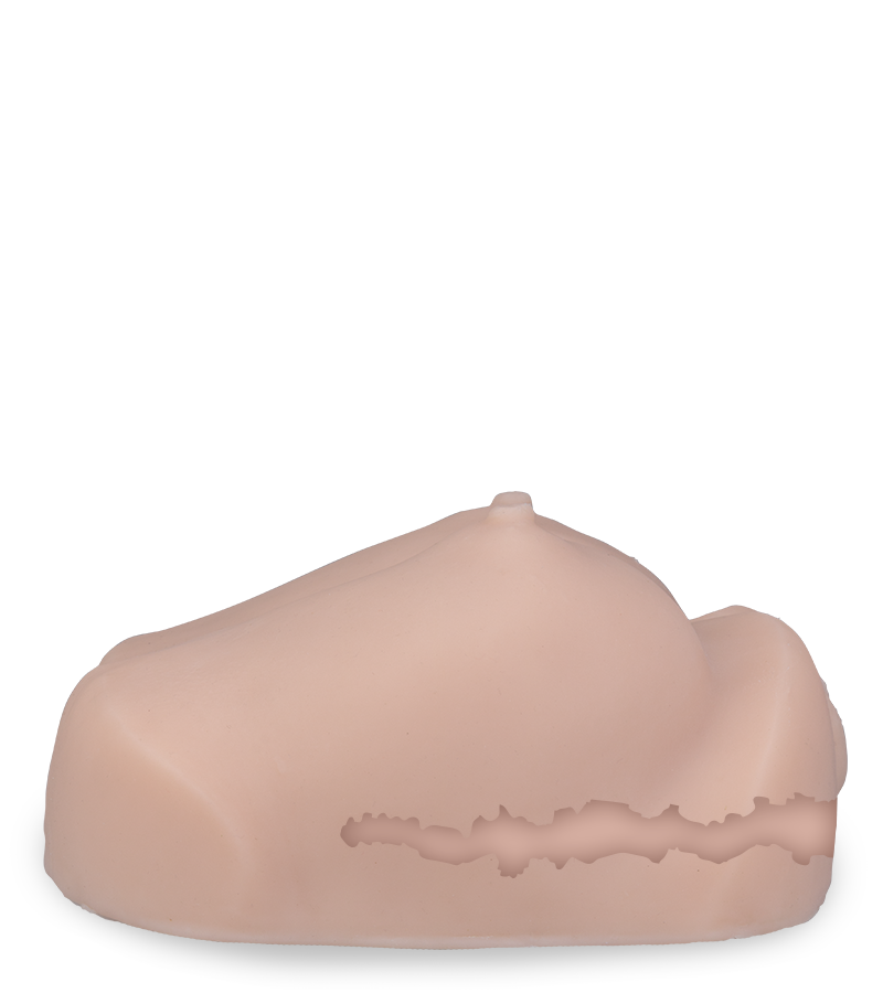Leta breast masturbator