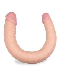 Load image into Gallery viewer, Lifelike tapered double-ended dildo