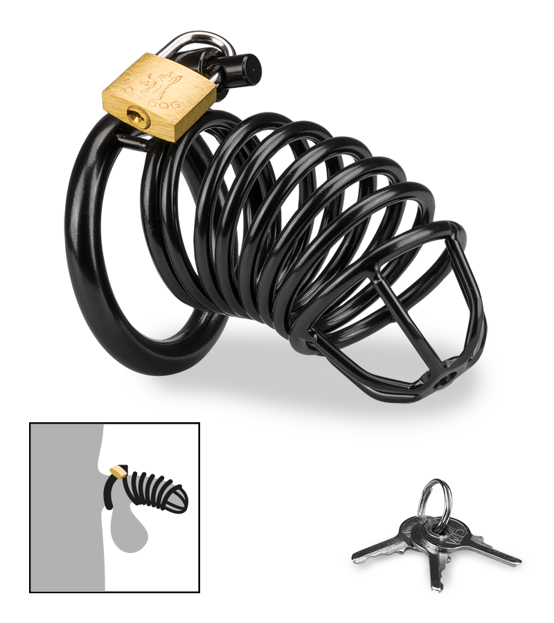 Little Prisoner penis chastity cage