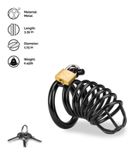 Load image into Gallery viewer, Little Prisoner penis chastity cage