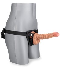 Load image into Gallery viewer, Long Textured Strap-On Dildo Set