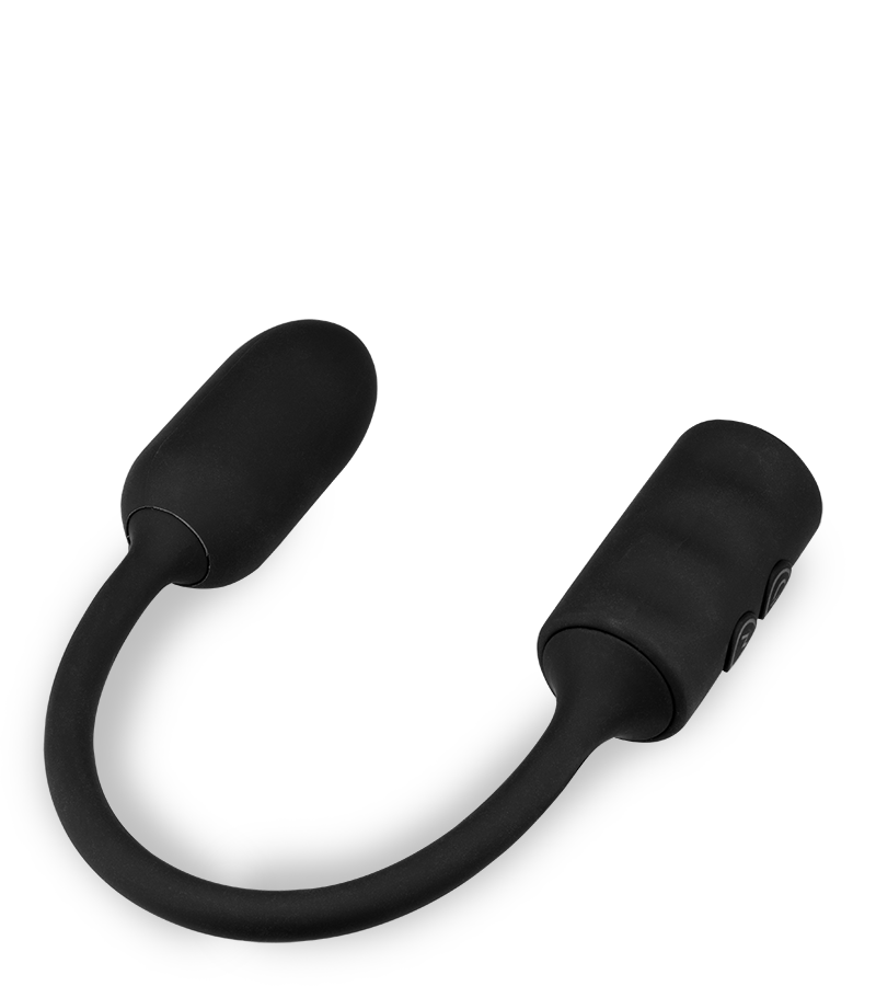 Looping remote-controlled vibrating stimulator