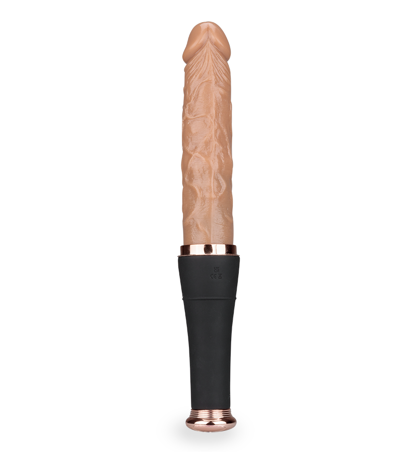 Love Bat thrusting and vibrating dildo with clit stimulator