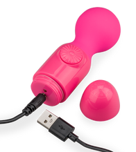 Load image into Gallery viewer, Love Wave rechargeable small wand vibrator