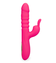 Load image into Gallery viewer, Love Zone thrusting and vibrating rabbit vibrator