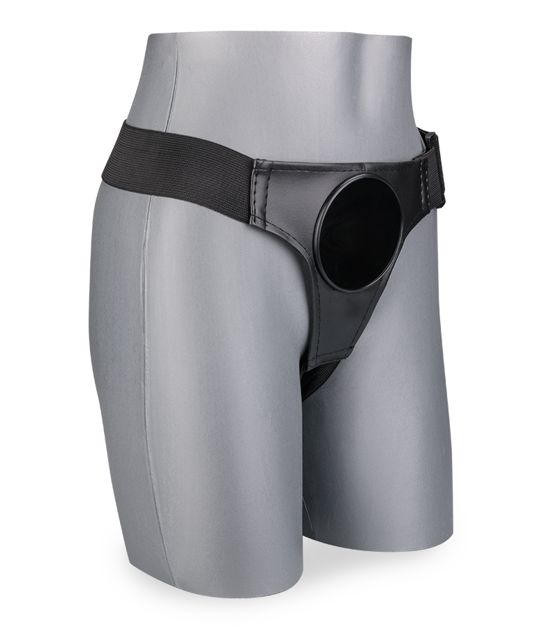 Lovebelt harness for suction-cup dildos