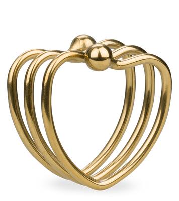Loving Heart metal cock ring