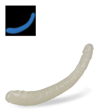 Load image into Gallery viewer, Lumino glow-in-the-dark double dildo 14.50 inches