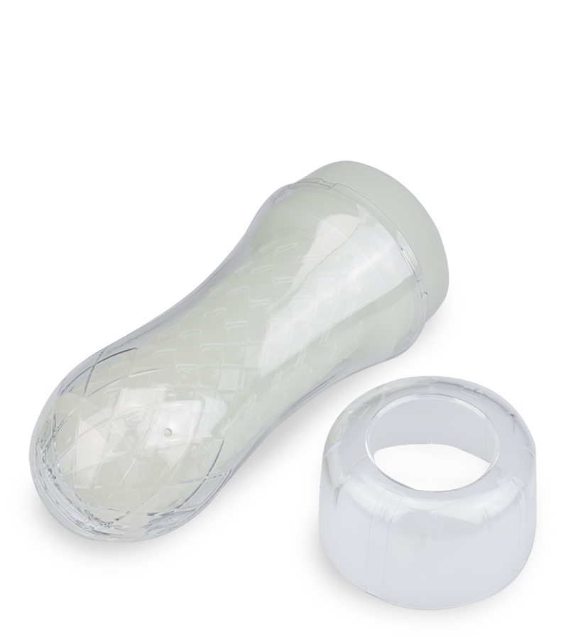 Lumino glow-in-the-dark ribbed masturbator