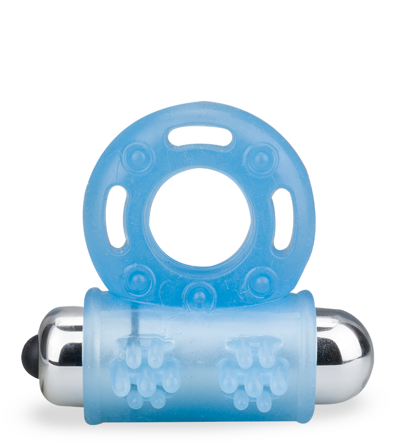 Lumino glow-in-the-dark vibrating cock ring