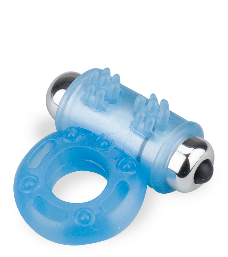 Lumino glow-in-the-dark vibrating cock ring