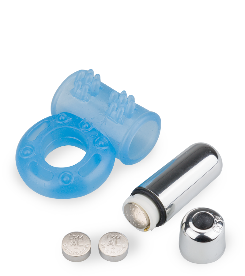 Lumino glow-in-the-dark vibrating cock ring