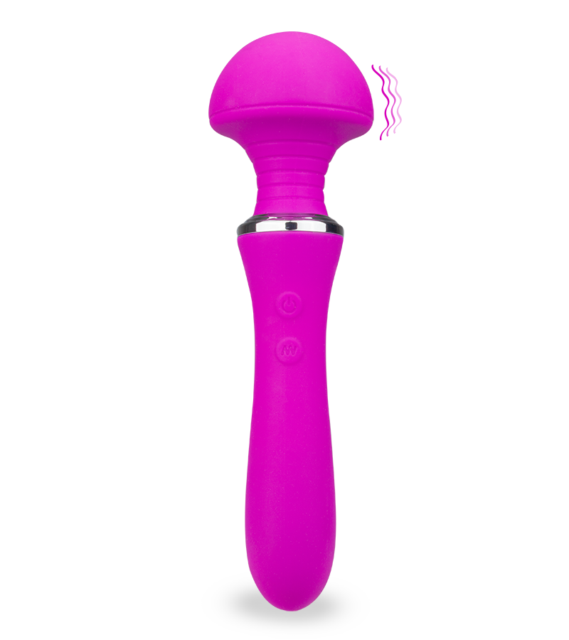 Magnetic USB massaging Fantasy Wand vibrator