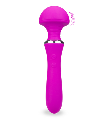 Magnetic USB massaging Fantasy Wand vibrator