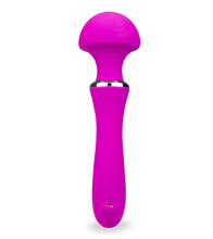 Load image into Gallery viewer, Magnetic USB massaging Fantasy Wand vibrator