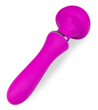 Load image into Gallery viewer, Magnetic USB massaging Fantasy Wand vibrator