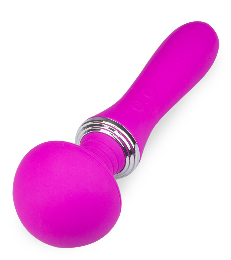 Magnetic USB massaging Fantasy Wand vibrator