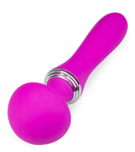 Load image into Gallery viewer, Magnetic USB massaging Fantasy Wand vibrator
