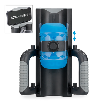 Majestic Pro thrusting masturbator with handles