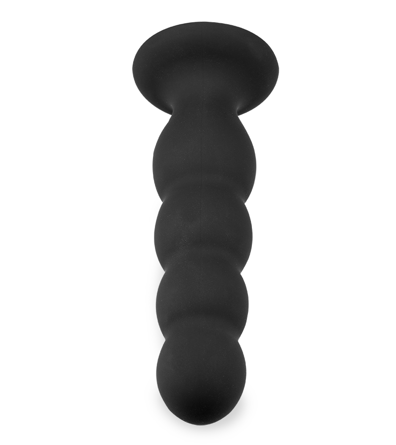 Malta 4-bead suction-cup butt plug