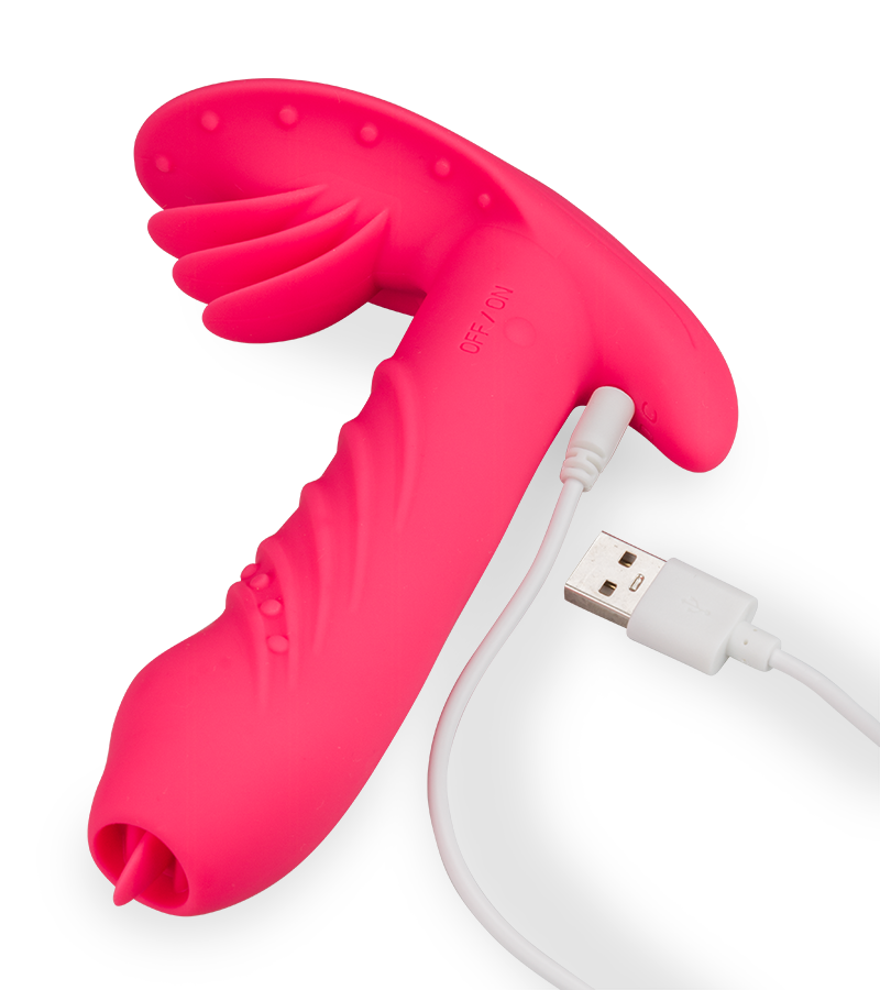Mandy remote-controlled vibrating and rotating knickers