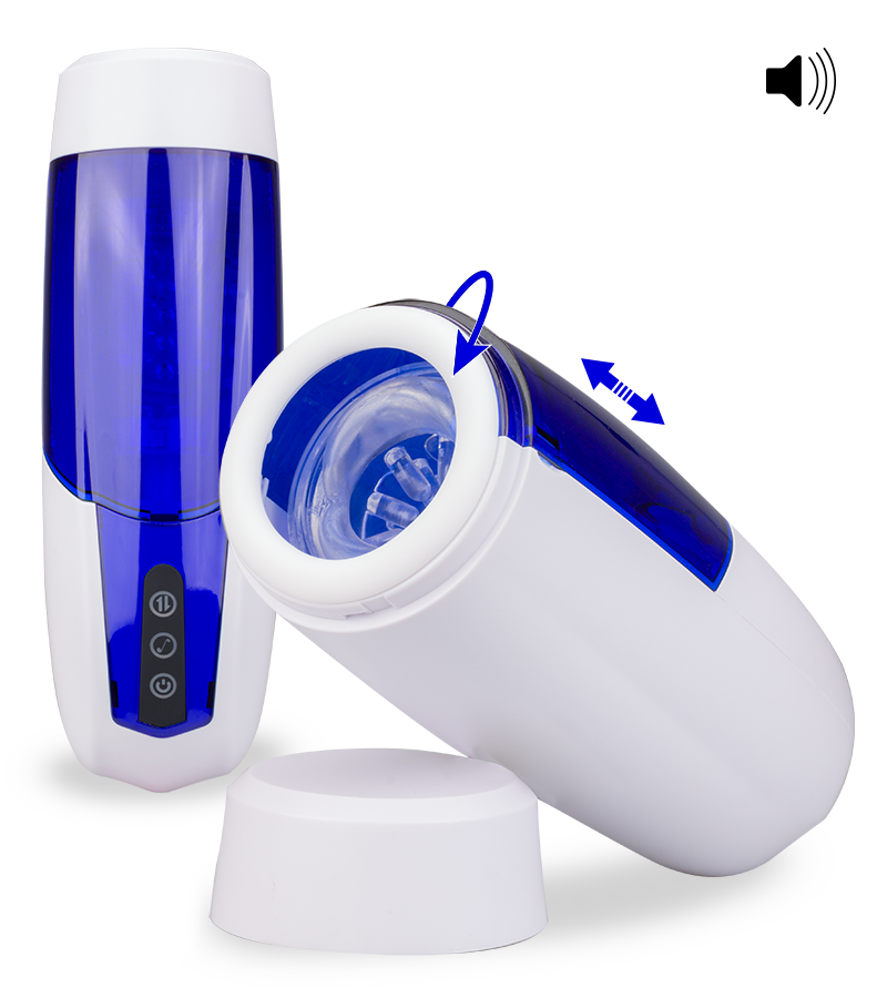 Manmix thrusting and rotating masturbator 10 modes