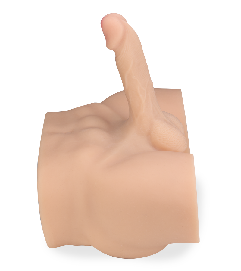 Marcus male ass masturbator with bendable penis