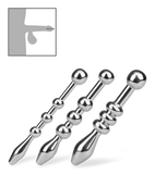 Marsnik set of three penis plugs