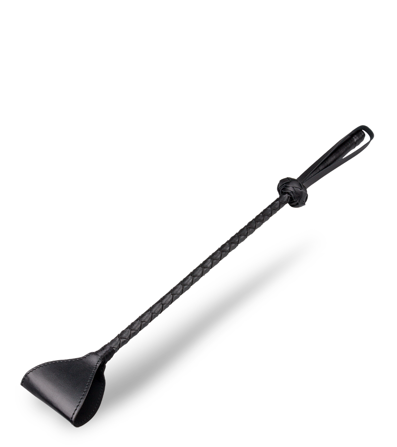 Masked BDSM riding crop