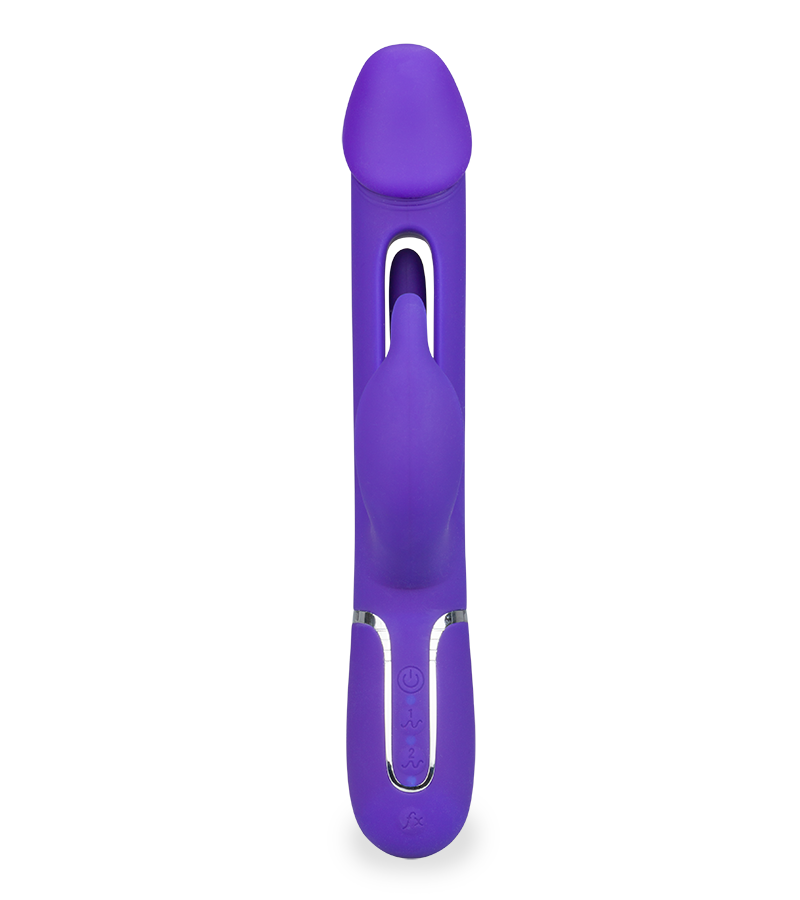 Master G-spot tapping rabbit vibrator