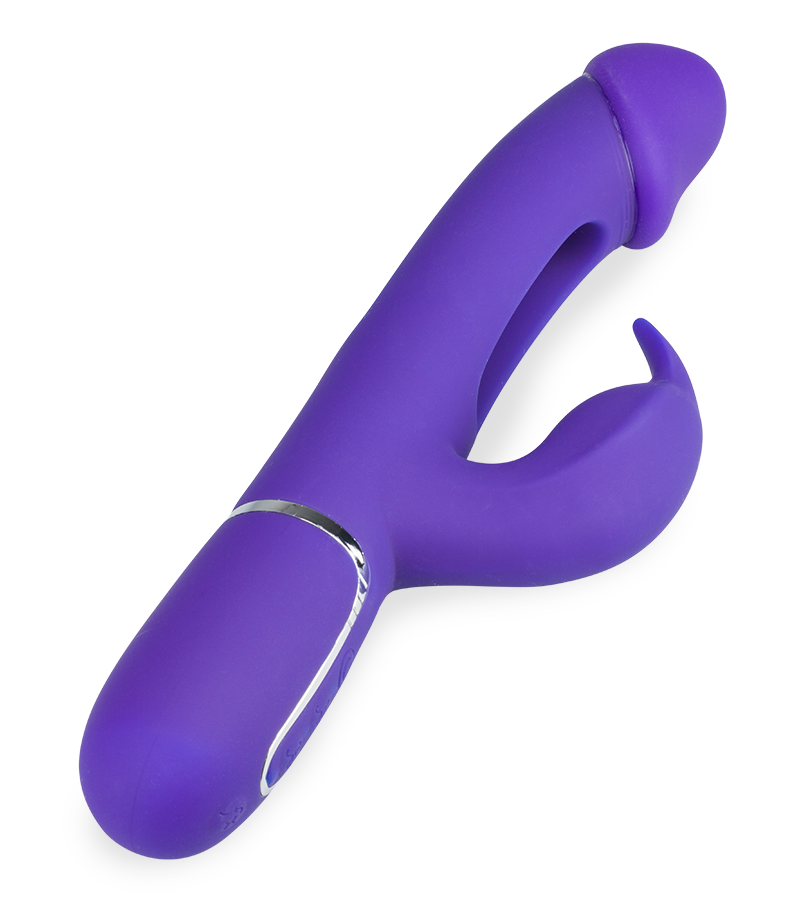 Master G-spot tapping rabbit vibrator