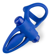 Load image into Gallery viewer, Mata triple silicone cock ring with clit stimulator