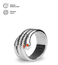Load image into Gallery viewer, Medusa stainless steel cock ring
