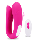 Mermaid remote controlled couple's vibrator