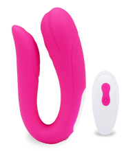 Load image into Gallery viewer, Mermaid remote controlled couple&#039;s vibrator