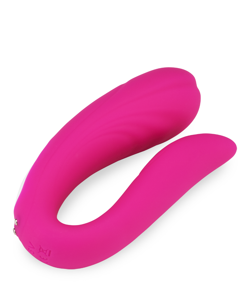 Mermaid remote controlled couple&#039;s vibrator