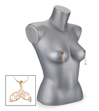 Load image into Gallery viewer, Mermaid Tails nipple clamps