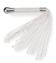 Load image into Gallery viewer, Metal chain flogger with rhinestone handle