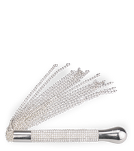Load image into Gallery viewer, Metal chain flogger with rhinestone handle